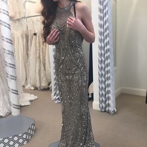 Sequin/Rhinestone Gown
